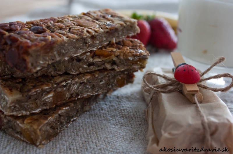 Domáce energetické tyčinky – banánovo-ovsené