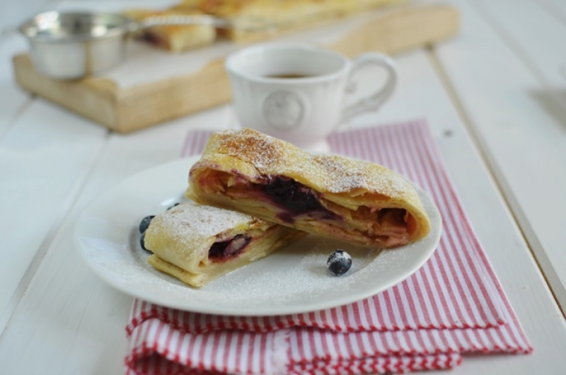 Štrúdľa z pivného cesta