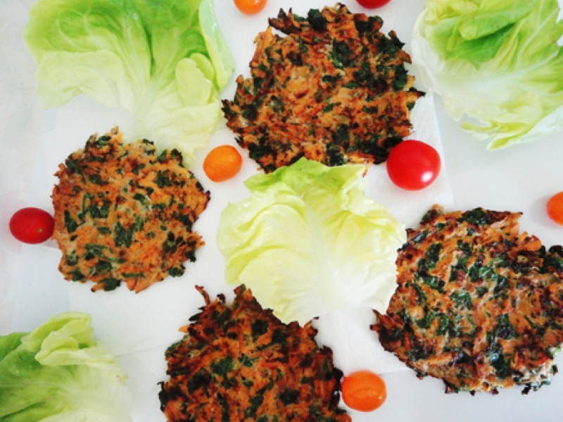 Rýchle batátové placky