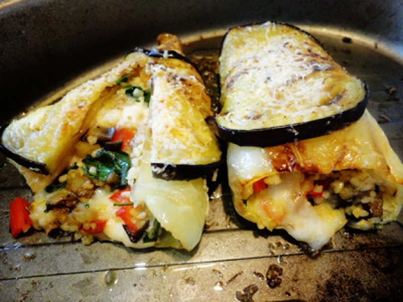 Zapekané plnené papriky