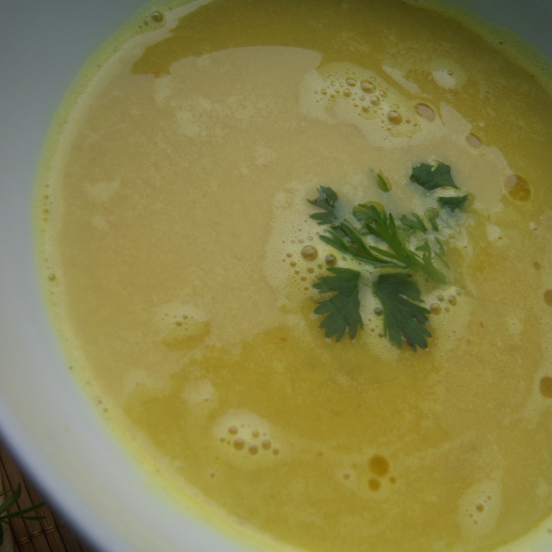 Cícerová kari polievka