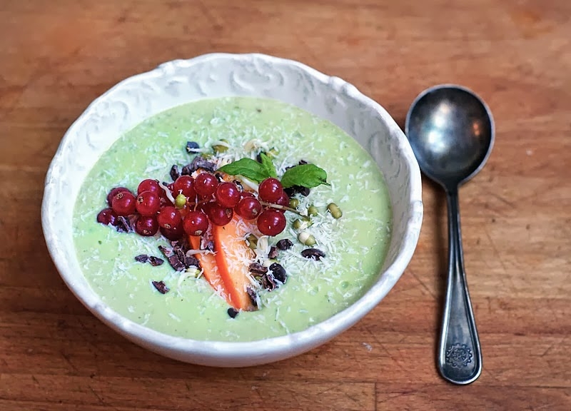 Zdravé zelené raňajky