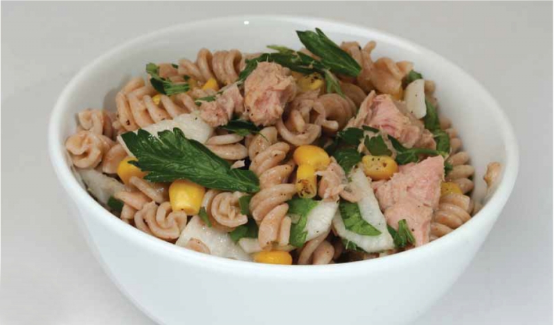 Cestovinový šalát s tuniakom