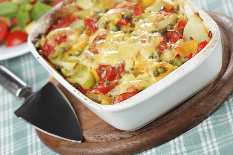 Tortilla z miešanej zeleniny