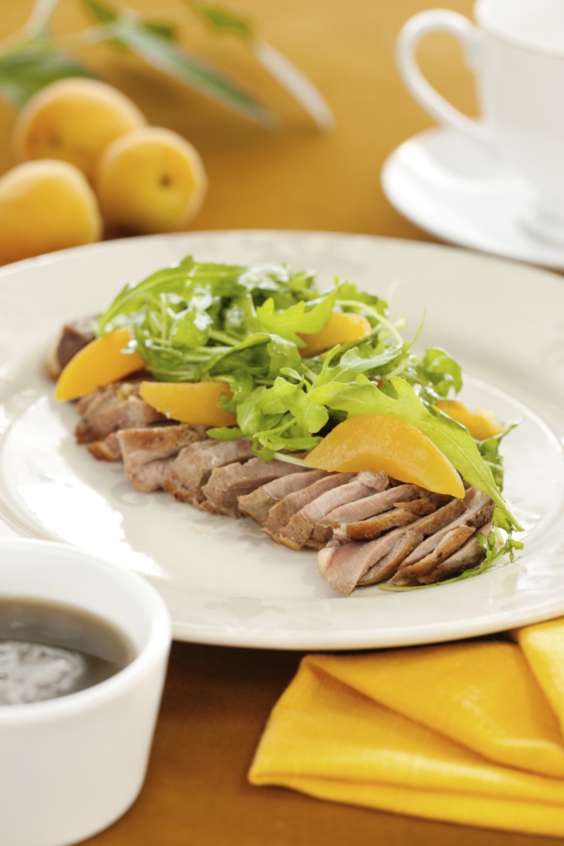 Kuracie mäso s broskyňou