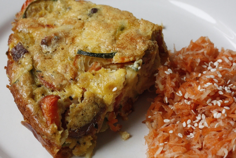 Zeleninová frittata