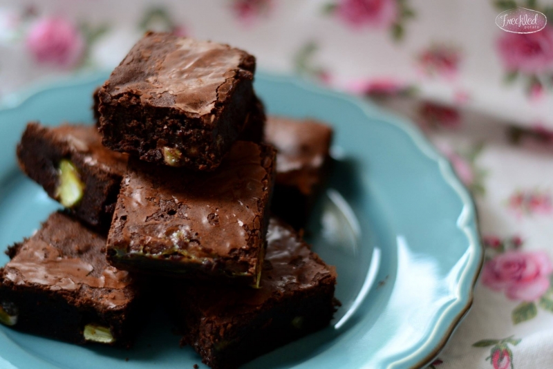 Peppermintové brownies