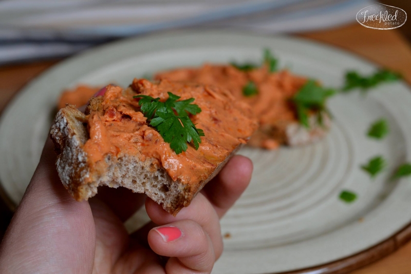 Nátierka zo sušených rajčín