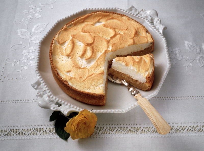 Mandľovo-citrónová torta