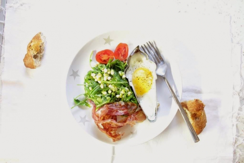 Volské oko a chrumkavá slaninka