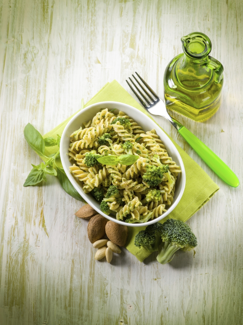 Fusilli s brokolicou a prosciuttom